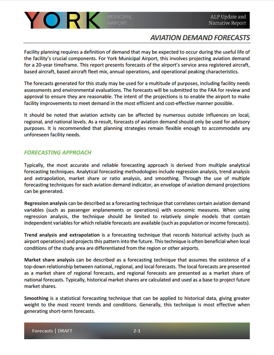 Chapter 2 forecasts first page image